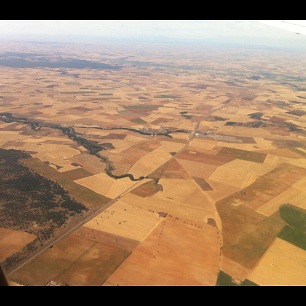 paisaje de campos